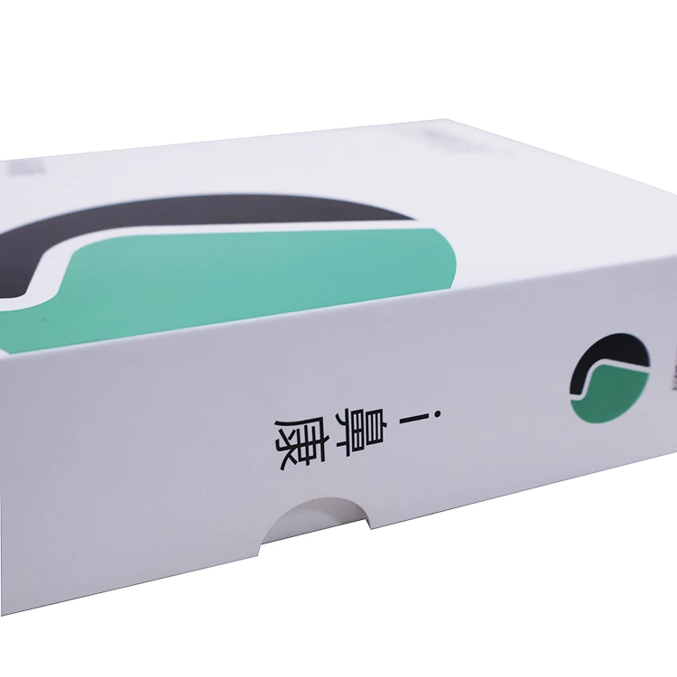 White Cardboard Two-Piece Boxes